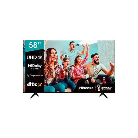 TELEVISIÓN LED 58  HISENSE 58A6G SMART TV 4K UHD