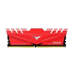 MODULO MEMORIA RAM DDR4 16GB 3200MHz TEAMGROUP DARK Z ROJO