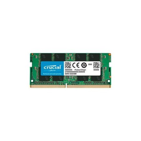 MODULO MEMORIA RAM S/O DDR4 16GB 3200MHz CRUCIAL