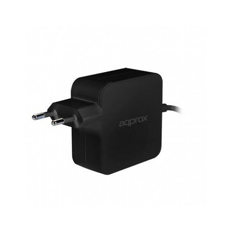 ADAPTADOR CORRIENTE USB-C DE 65W APPROX NEGRO