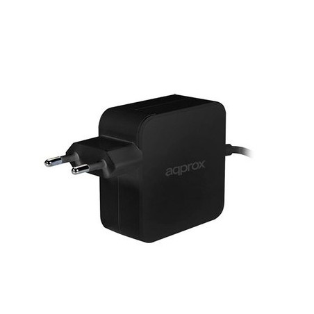 ADAPTADOR CORRIENTE USB-C DE 45W APPROX NEGRO