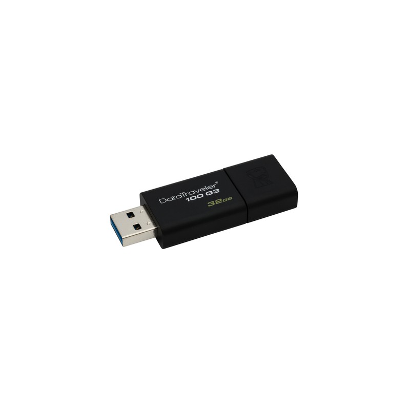PENDRIVE 32GB USB3.0 KINGSTON DT 100 G3 NEGRO