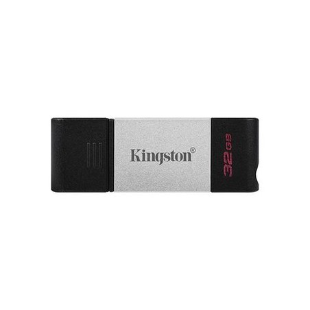 PENDRIVE 32GB USB-C 3.2  KINGSTON DT80 PLATA