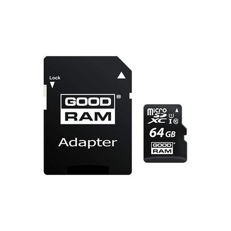 MEM MICRO SD 64GB GOODRAM M1AA CL10 UHS-I+ADAPT