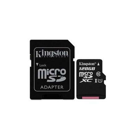 MEM MICRO SDXC 128GB KINGSTON CANVAS SELECT+ADAPT