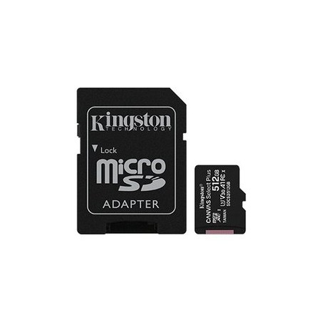 MEM MICRO SDXC 512GB KINGSTON CANVAS SELECT+ADAPT
