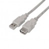 CABLE EXTENSOR USB(A) 2.0 A USB(A) 2.0 AISENS 1.8M BEIGE