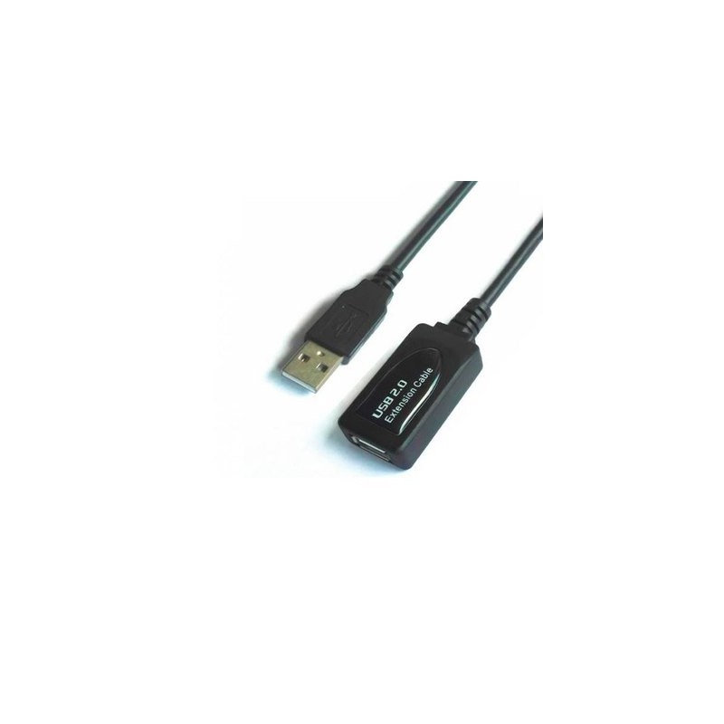 CABLE EXTENSOR USB(A) 2.0 A USB(A) 2.0 AISENS 10M NEGRO